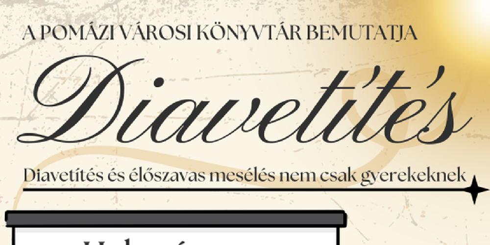 Diavetítés a Könyvtárban!