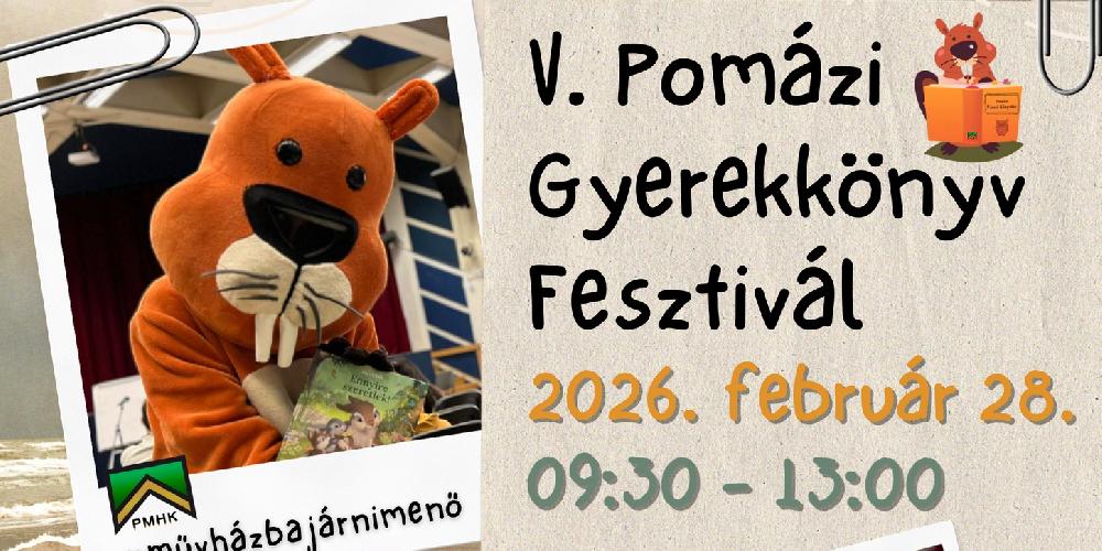 V. Pomázi Gyerekkönyv Fesztivál