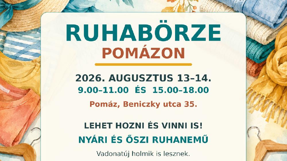 Ruhabörze Pomázon
