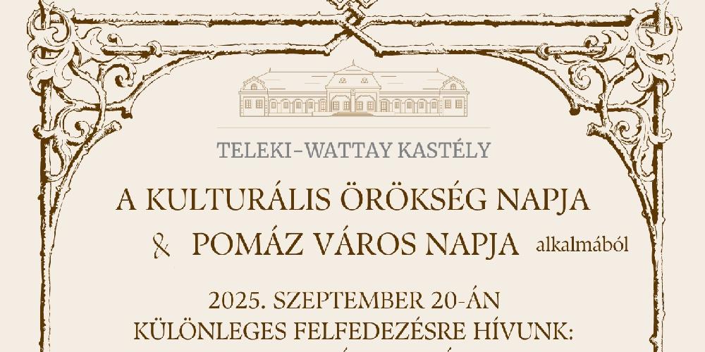 Pillants be a Teleki-Wattay Kastély titkaiba!