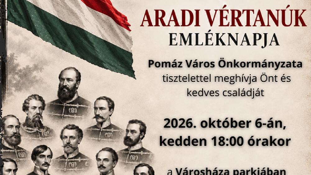 Aradi Vértanúk emléknapja