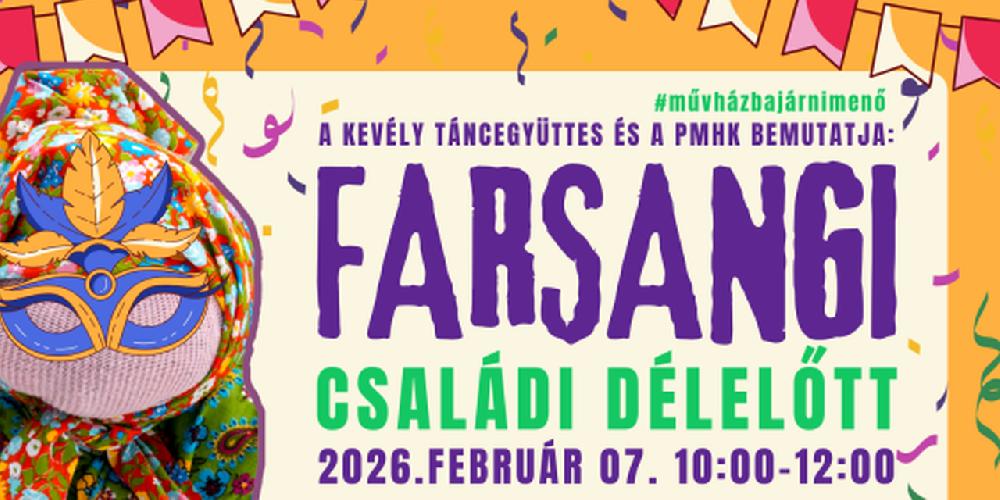 Farsangi családi délelőtt