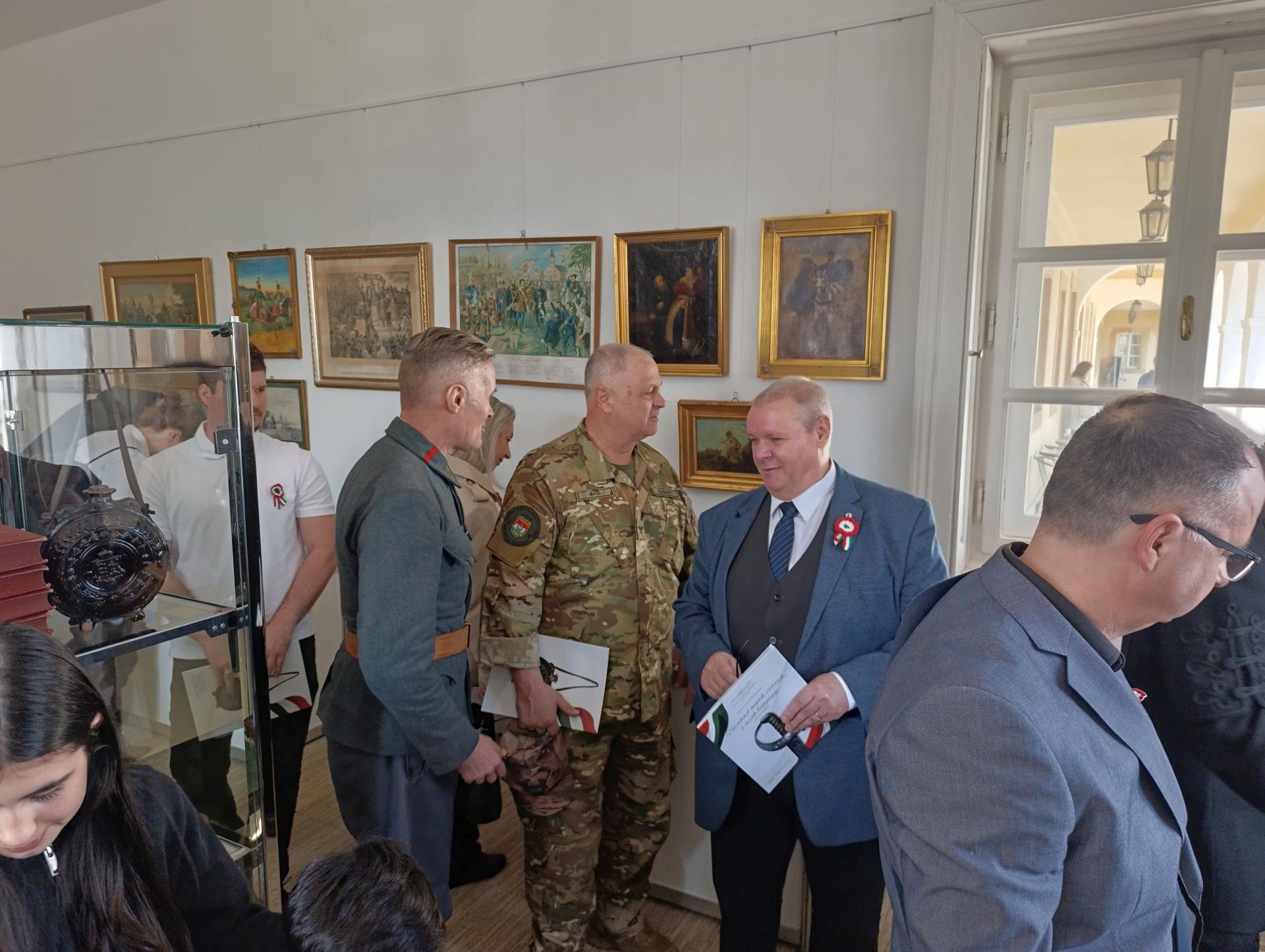 1848-as kiállítás a Kastélyban