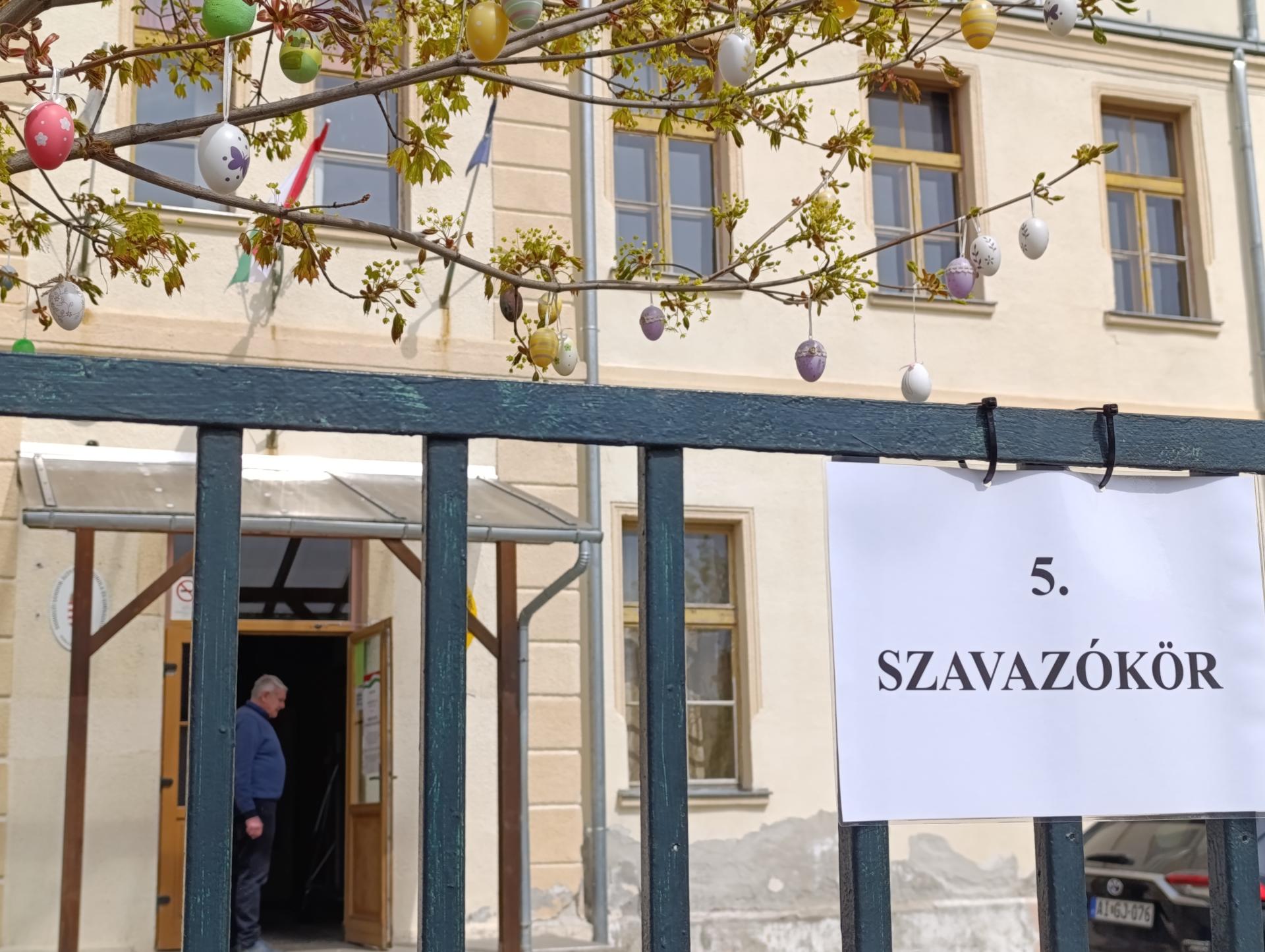 Szavazókörök berendezése